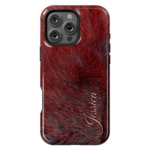 Personalized Whimsical Animal Fur iPhone Case